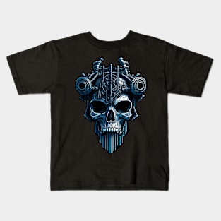 Cyborg Heads Kids T-Shirt